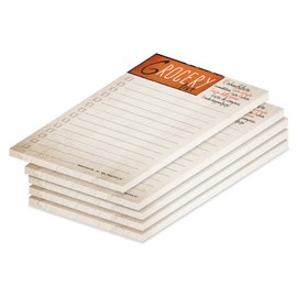 PRICARO A6 Parchment Shopping List (Pack of 5)