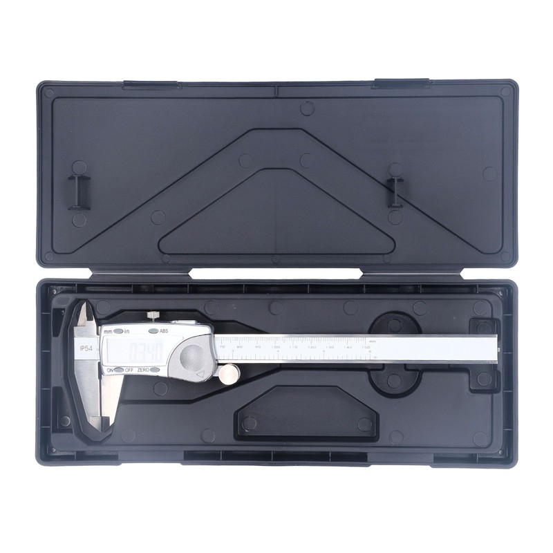 Digital Caliper Measuring Tool Industrial Electronic IP54 Waterproof 0‑6in 0‑150mm