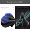 ROCKBROS Bicycle Saddle Comfortable Gel Saddle Men Women Ergonomic Wide