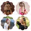 Tyqour 2 Pairs Red Bow Hair Clips for Women Girls