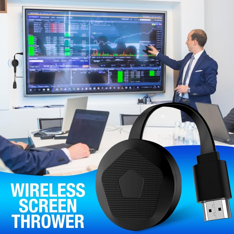 5GHz Chrome Cast Device Connector, Wireless Chromecast Device for TV,