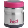 Trudeau Fuel Peak Stainless Steel Vaccuum Food Jar, Watermelon, 15oz