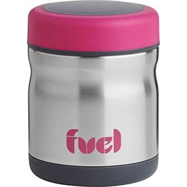 Trudeau Fuel Peak Stainless Steel Vaccuum Food Jar, Watermelon, 15oz