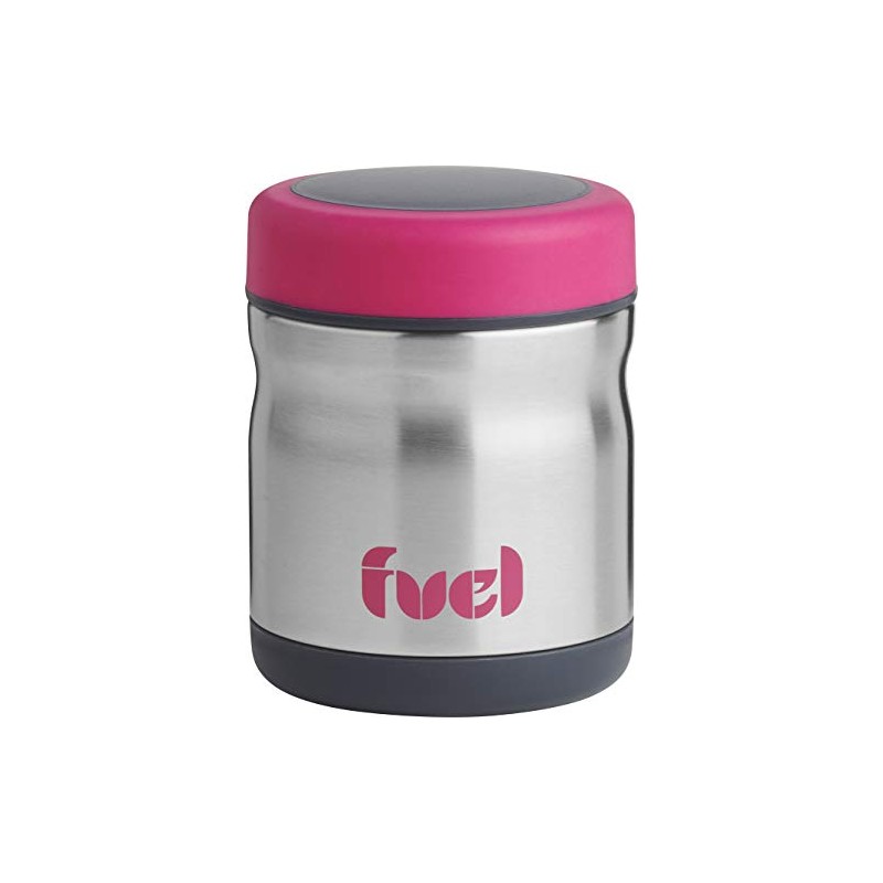 Trudeau Fuel Peak Stainless Steel Vaccuum Food Jar, Watermelon, 15oz