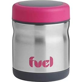 Trudeau Fuel Peak Stainless Steel Vaccuum Food Jar, Watermelon, 15oz