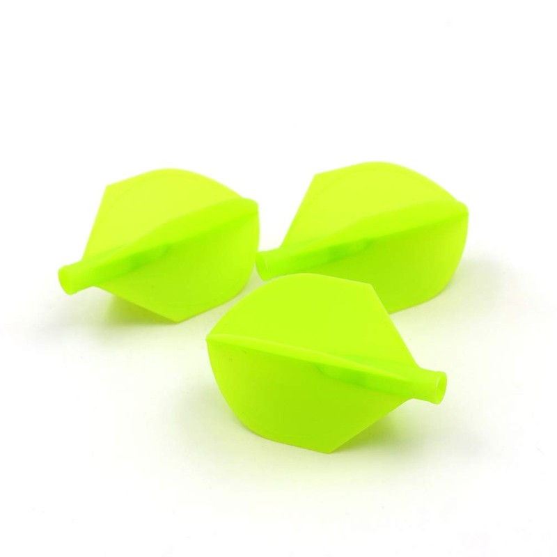 CUESOUL TERO AK4 Green Dart Flights Shield Shape Set of