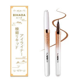 Bihada Eyeliner, Anti-Falling, No Smudging, Ultra Fine, Quick Dry Liquid Eyeliner, Waterproof, Color Enhances the Lid, Hypoallergenic, Beauty Essence