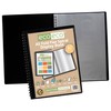 eco-eco A5 50% Recycled 60 Pocket Fold Flat Spiral Bound