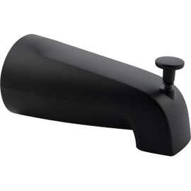 Master Plumber 197CMB, Diverter Tub Spout 1/2" NOM Slip On, Matte Black