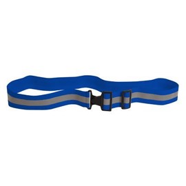 Reflective Elastic Belt w/ Buckle Closure-Royal Blue