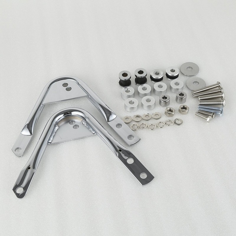 XFMT Detachable Two Up Luggage Rack Docking Hardware Kit Compatible