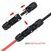 SGANGCAR Solar Extension Cable 30 Feet 10AWG Solar Panel Cable