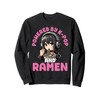 Powered by K-Pop and Ramen Anime Style Sweatshirt