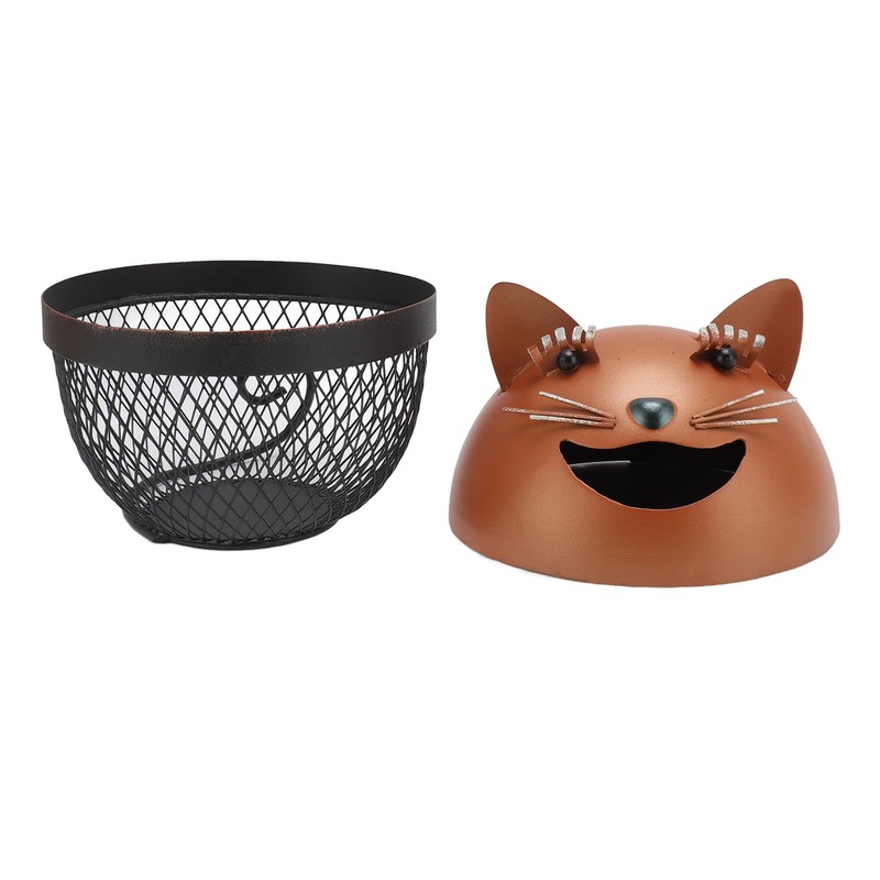 Metal Cat Piggy Bank Innovative Cute Cartoon Fun Cat Shaped