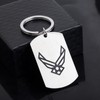 Gzrlyf US Air Force Keychain Air Force Gifts for Airman