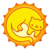 Sun Kitty Vinyl Sticker