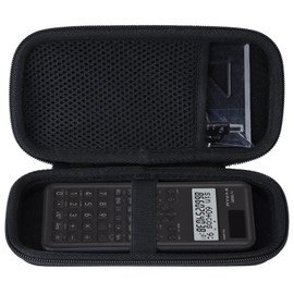 Peyyargo Case Compatible with Casio FX-115 ESPLUS2 2nd Edition/FX-991 ES Plus-2nd Edition/FX-82 ES/FX-83GTCW / FX82 ES Plus Scientific Calculator (Black)