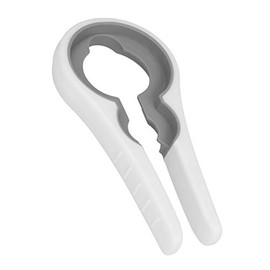 Metaltex Plastic Bottle Opener, White