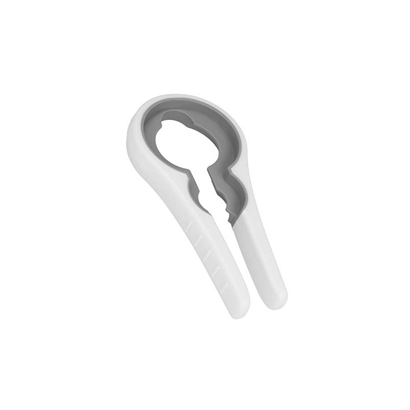 Metaltex Plastic Bottle Opener, White