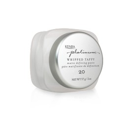Kenra Professional Kenra Platinum Whipped Taffy 20 | Matte Defining Paste | Delivers An Ultra-Matte, Firm Hold Finish | Sculpts, Smooths & Texturizes Styles | All Hair Types | 2fl. Oz