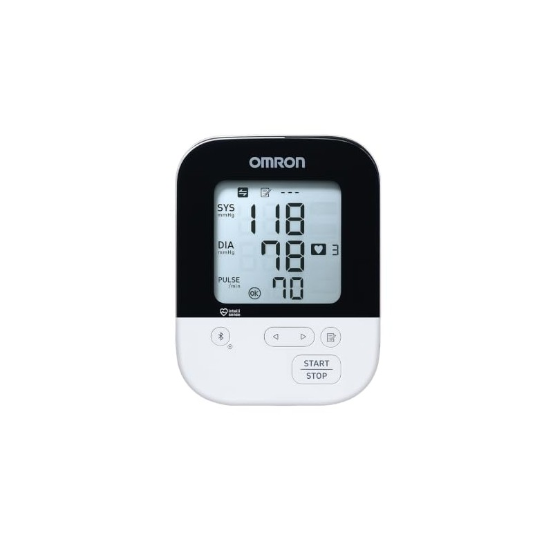 OMRON Baumanómetro digital de brazo 7156T con Bluetooth y brazalete