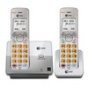 AT&T Teléfonos inalámbricos, 1 Unidad, 2 audífonos, Plateado