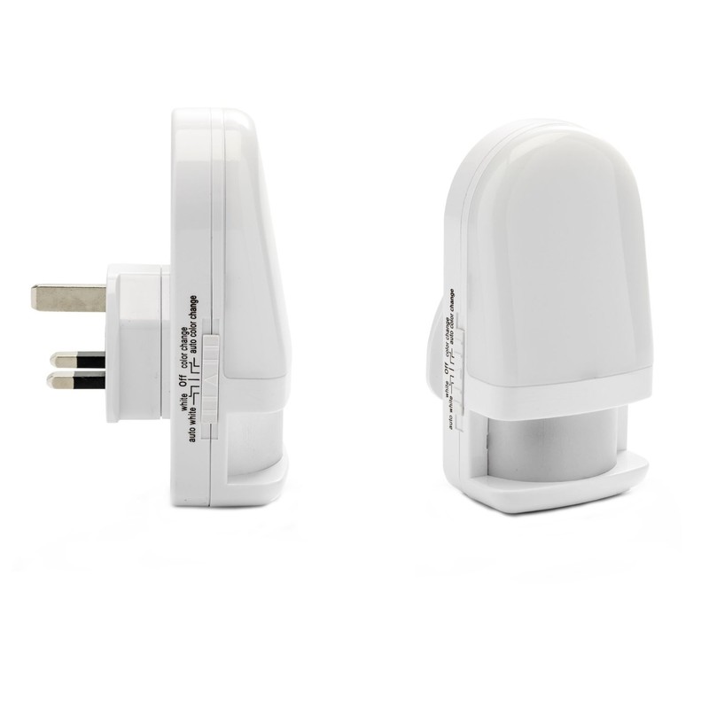 Auraglow Automatic Plug in Colour Changing LED Nursery Night Light