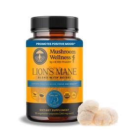 Herb Pharm Mushroom Wellness Lion's Mane Blend with REISHI