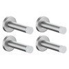 JQK Door Stopper, 304 Stainless Steel Thicken 1mm Sound Dampening