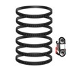 6 Pack 650721 0 Bandsaw Rubber Tires 6" x 1/2"