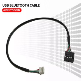 Unbranded USB Bluetooth Cable 4 Pin to 9 Pin Header 32cm for BCM94360CD PCI-e Desktop Card