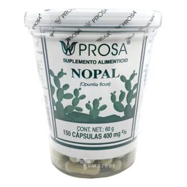 Nopal Prosa 150 Capsulas Suplemento Alimenticio