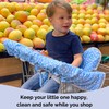 Suessie Shopping Cart Cover and High Chair Cover, Blue Dots