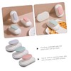 CIYODO 3pcs Dish Scrubber Multipurpose Cleaning Brush Handle Quick-Drying Sponge