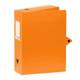 Viquel Class Doc Box File Polypropylene Spine Width 80 mm Orange