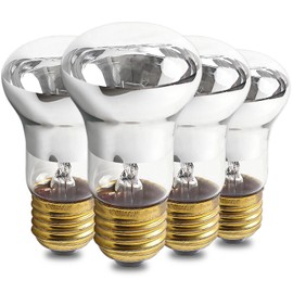 Seentech R39 E17 25W 120V Reflector Incandescent Bulb – Adjustable Warm White Light Ideal Replacement for Lava Lamps and Glitter Lamps (Pack of 4)