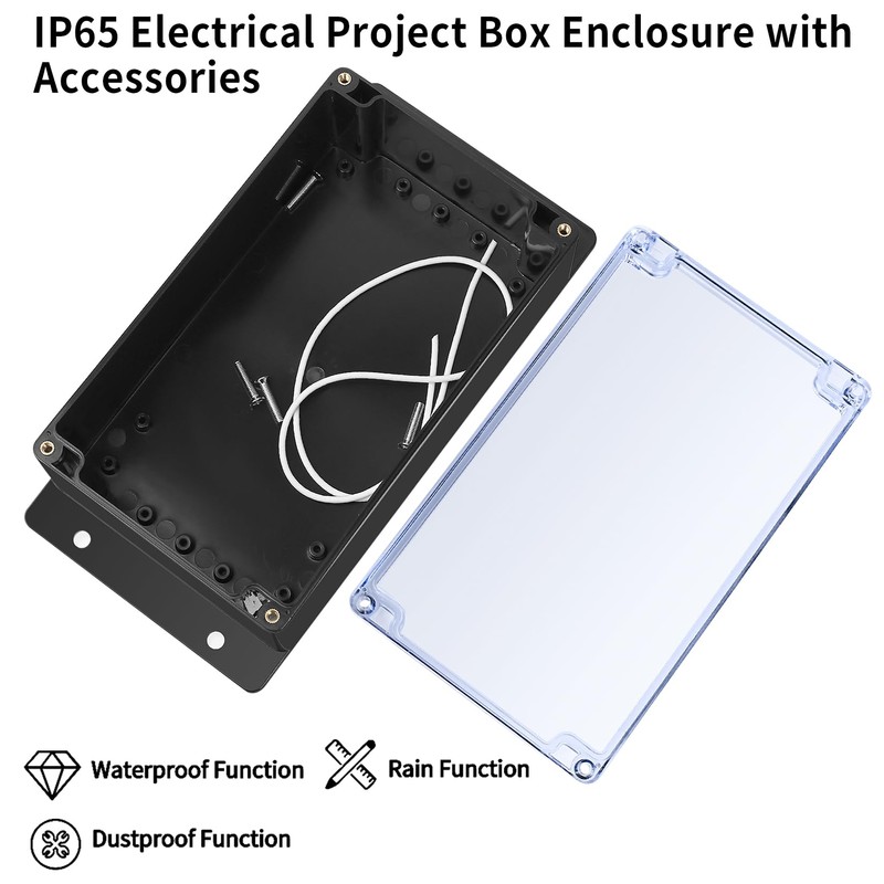 Electronic Junction Box, Junction Boxes, Waterproof IP65, Surface-Mounted Junction Box,