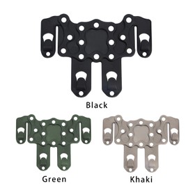 Polymer Molle Holster Adapter, Ambidextrous Serpa Strike Tactical Holster Hanger Platform for MOLLE Vest Attachments Gear