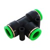 Niigata Seiki BeHAUS One-Touch Tube Fitting Union T Tube Outer