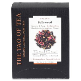 The Tao of Tea Bollywood Box Pyramid Sachets, 15 Sachets