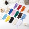 10 Pieces Skinny Long Thin Satin Small Scarf Bag Scarf