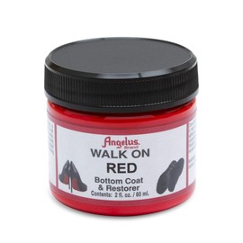 Angelus Walk on Red Paint Restorer – for Red Bottoms, Color Renewal for High Heels and Leather Shoes – Durable, Flexible, and Easy Application – 2 fl oz