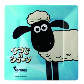 NICI (Niki) [Shaun the Sheep] Square Plate Blue