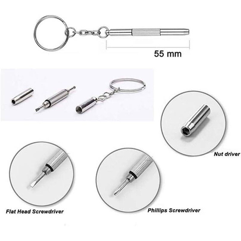 Eyeglass Repair Kits Glasses Grips Hinge Tighteners Silicone Hinge Rings