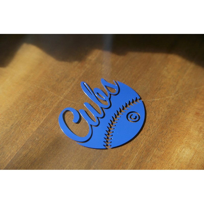 Chicago Cubs Die-Cut Vinyl Decal Sticker 4" Unique Design