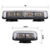 ASPL 48LED Roof Top Strobe Lights, High Visibility Emergency Safety