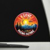 I Love Peeing Outside Sticker Decal – Funny Camping and