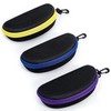 ZONLY 6 Pack Sunglasses Case Portable Travel Zipper Eyeglasses Case