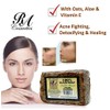 RA Cosmetics 100 Black Soap, Lemon Grass, 5 oz