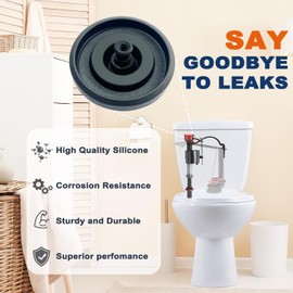 83143 Toilet Fill Valve Seal Replacement Part Compatible with Kohler Toilet Tank Fill Valve Rubber Seal Diaphragm - Durable, Easy DIY Fix (Pack of 1)